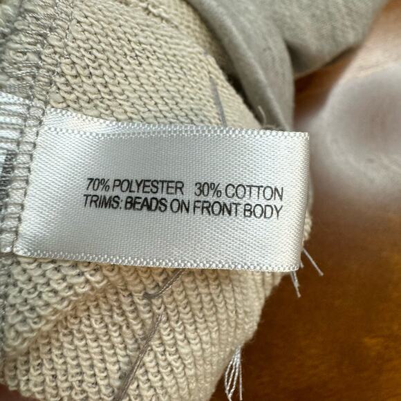 Eloquii Women's Pearl Embellished Heather Gray Sweatshirt NWT Size 22/24 - Picture 9 of 10